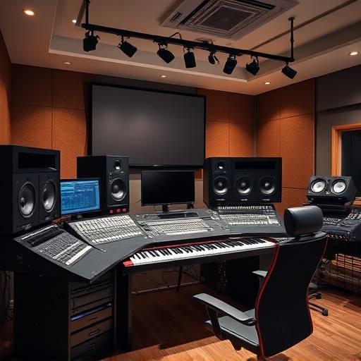 Mixing and Mastering Suite H: A dedicated mixing and mastering suite with top-of-the-line audio interfaces and monitors.